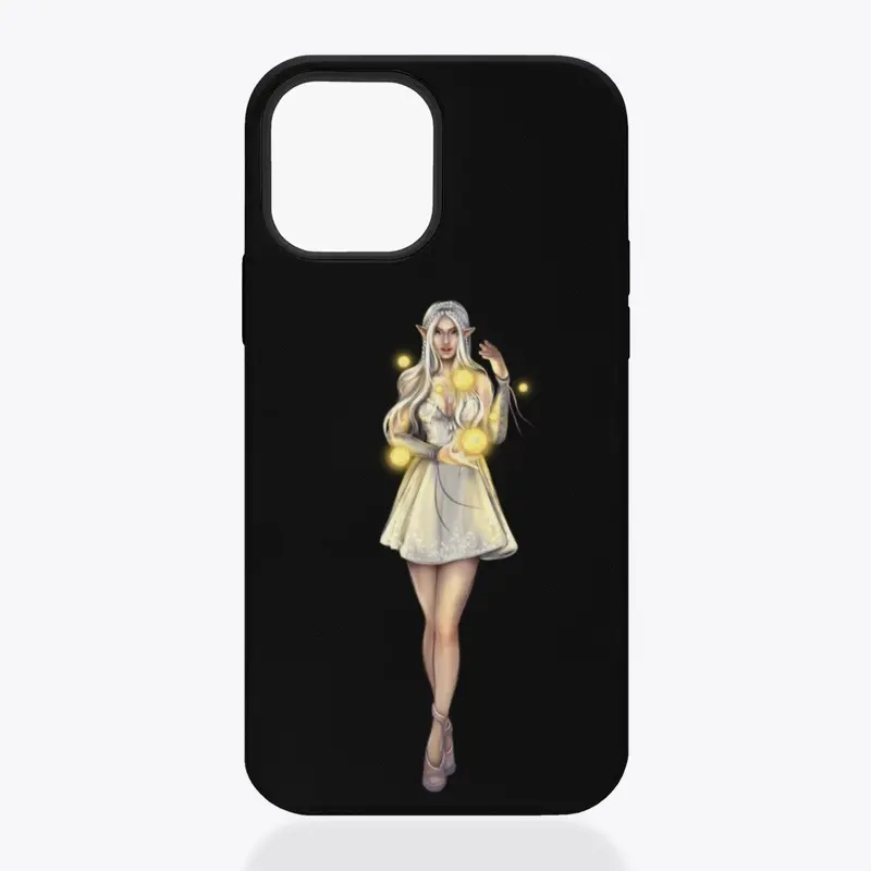 Rosie Dancing Lights iPhone Case